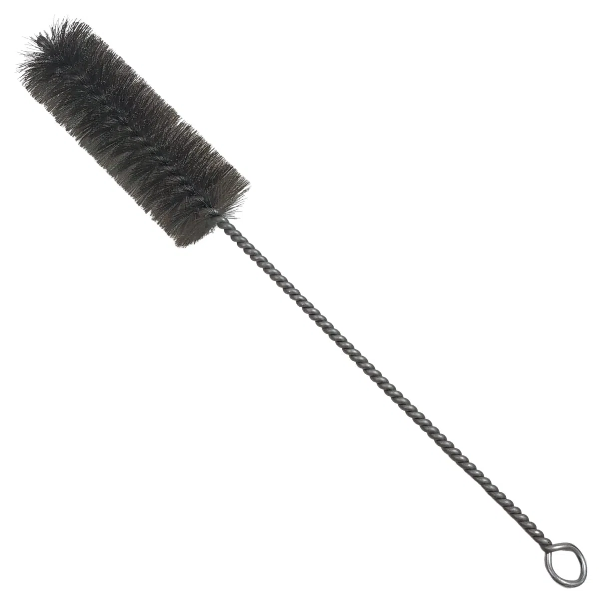 Brosse à tuyau de poêle Ø 40 mm – Outil de nettoyage pour coins difficiles, four et suie, brosse universelle pour cheminée, 32 cm de long