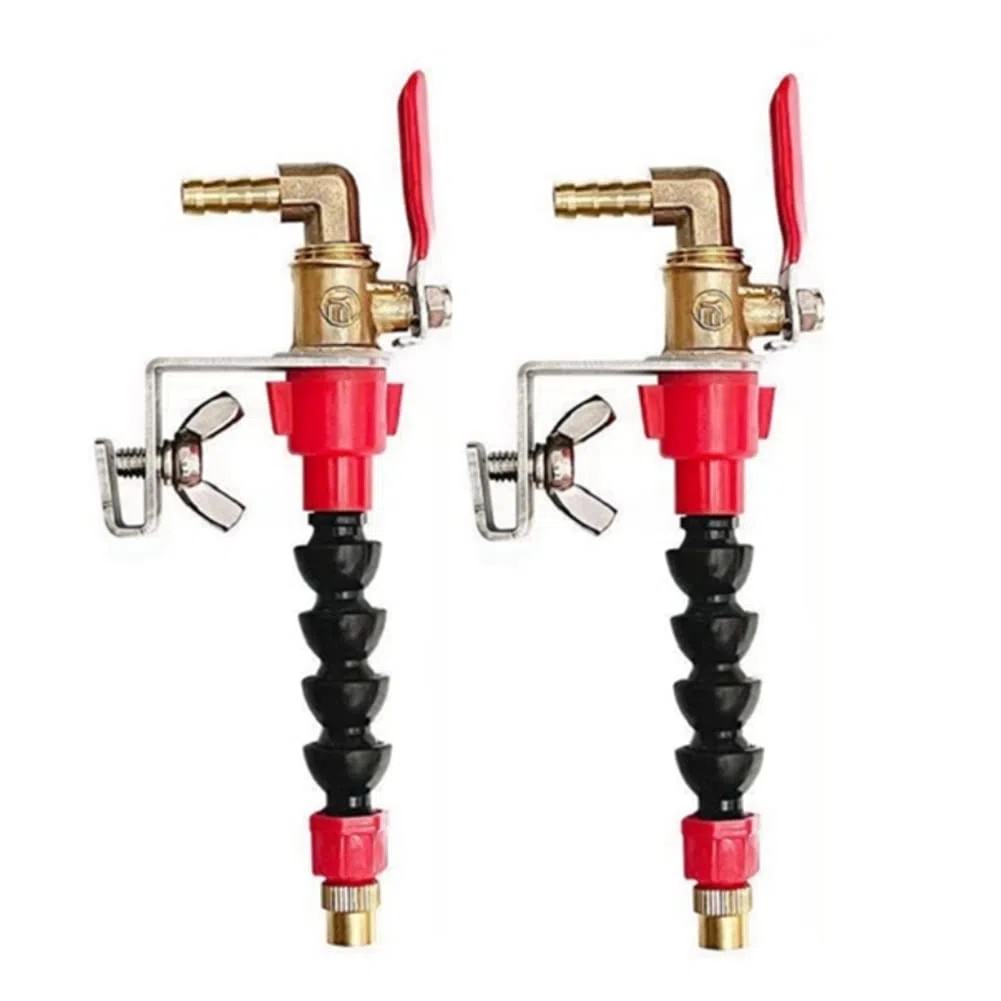 SystèMe de PulvéRisation D' Anti-PoussièRe Buse de Liquide de Refroidissement Brumisateur Anti-PoussièRe pour Machine de DéCoupe de Carreaux de Brique Meuleuse D'Angle 2 PièCes