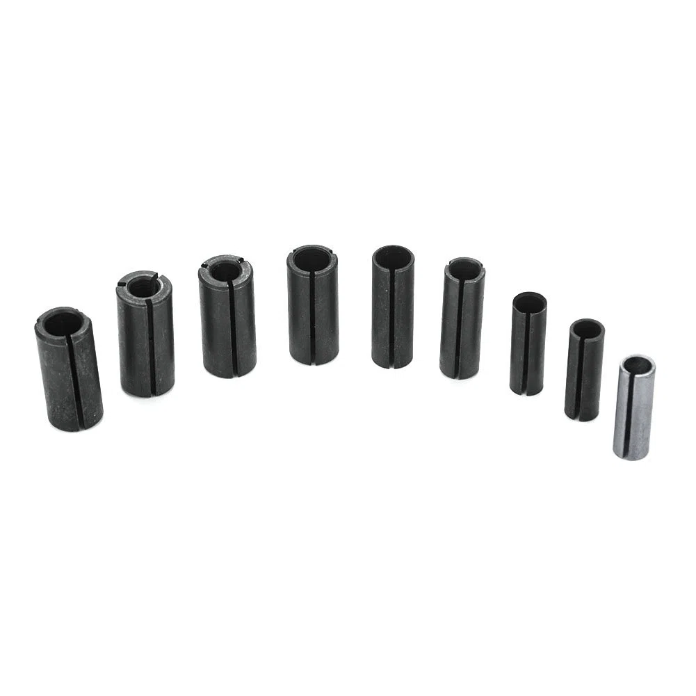 Bague Defonceuse 12/10,Adaptateur De Collet De Mandrin,Adaptateur Defonceuse A Bois,Adaptateur Defonceuse 6.35,Adaptateur Defonceuse,Mandrin À Pince De 8 Mm,Adaptateur De Pince De Routeur 1 4 À 6 Mm,M