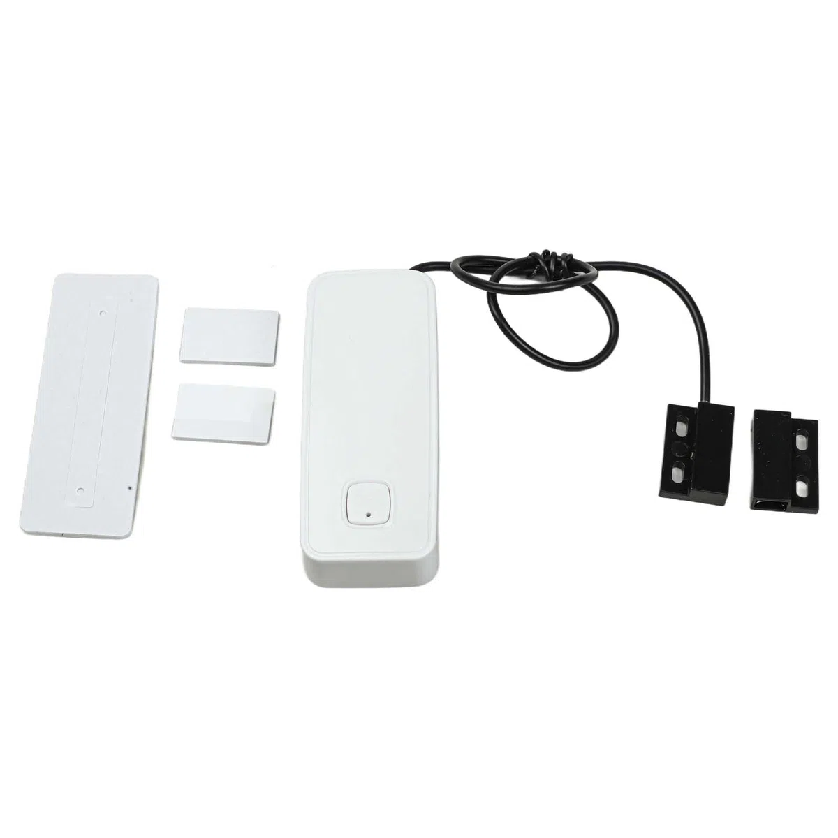 SPORTARC Capteur de porte WiFi, interrupteur d'alarme magnétique intelligent, contrôle par application Tuya, compatible vocal, alerte de batterie faible, sécurité à domicile