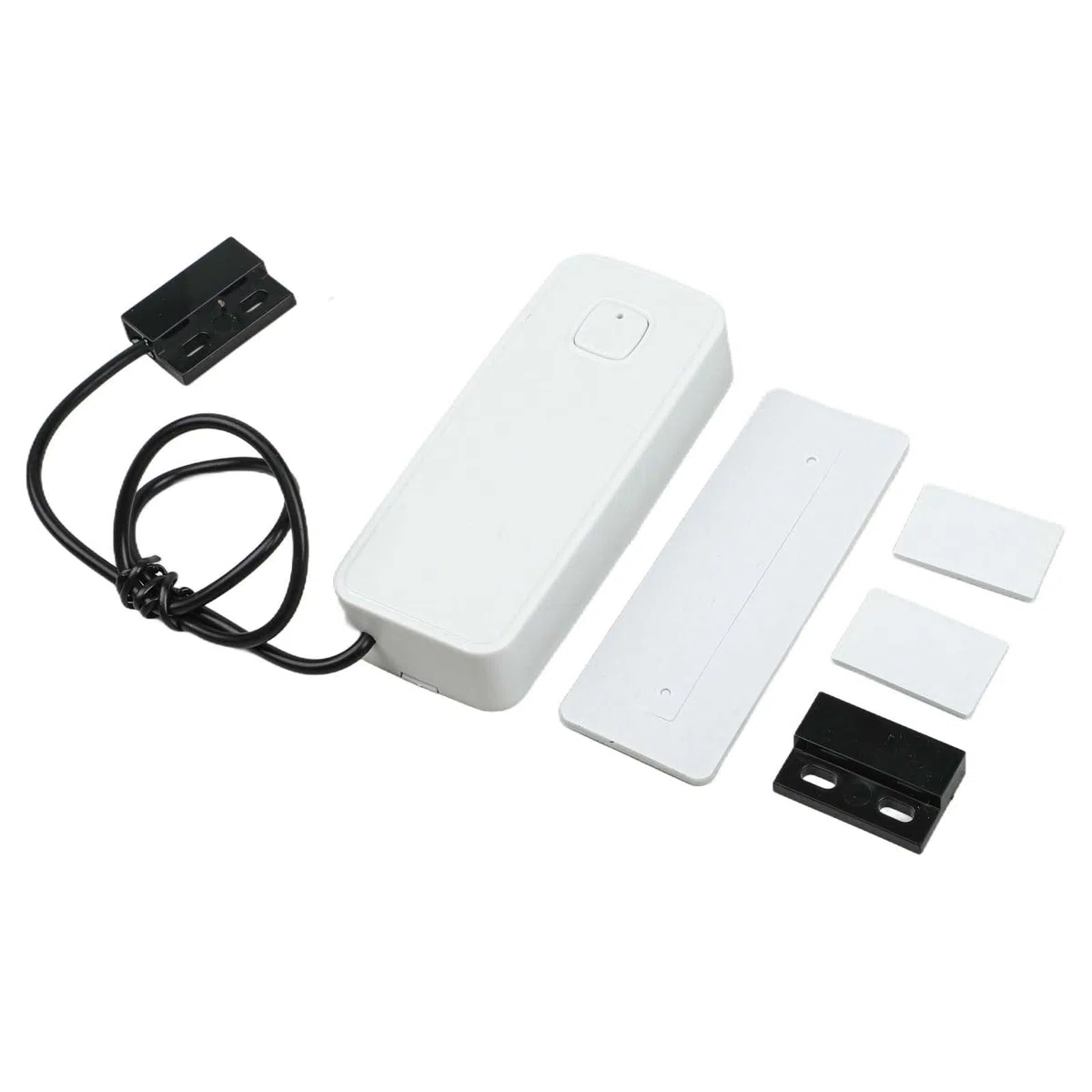 SPORTARC Capteur de porte WiFi, interrupteur d'alarme magnétique intelligent, contrôle par application Tuya, compatible vocal, alerte de batterie faible, sécurité à domicile