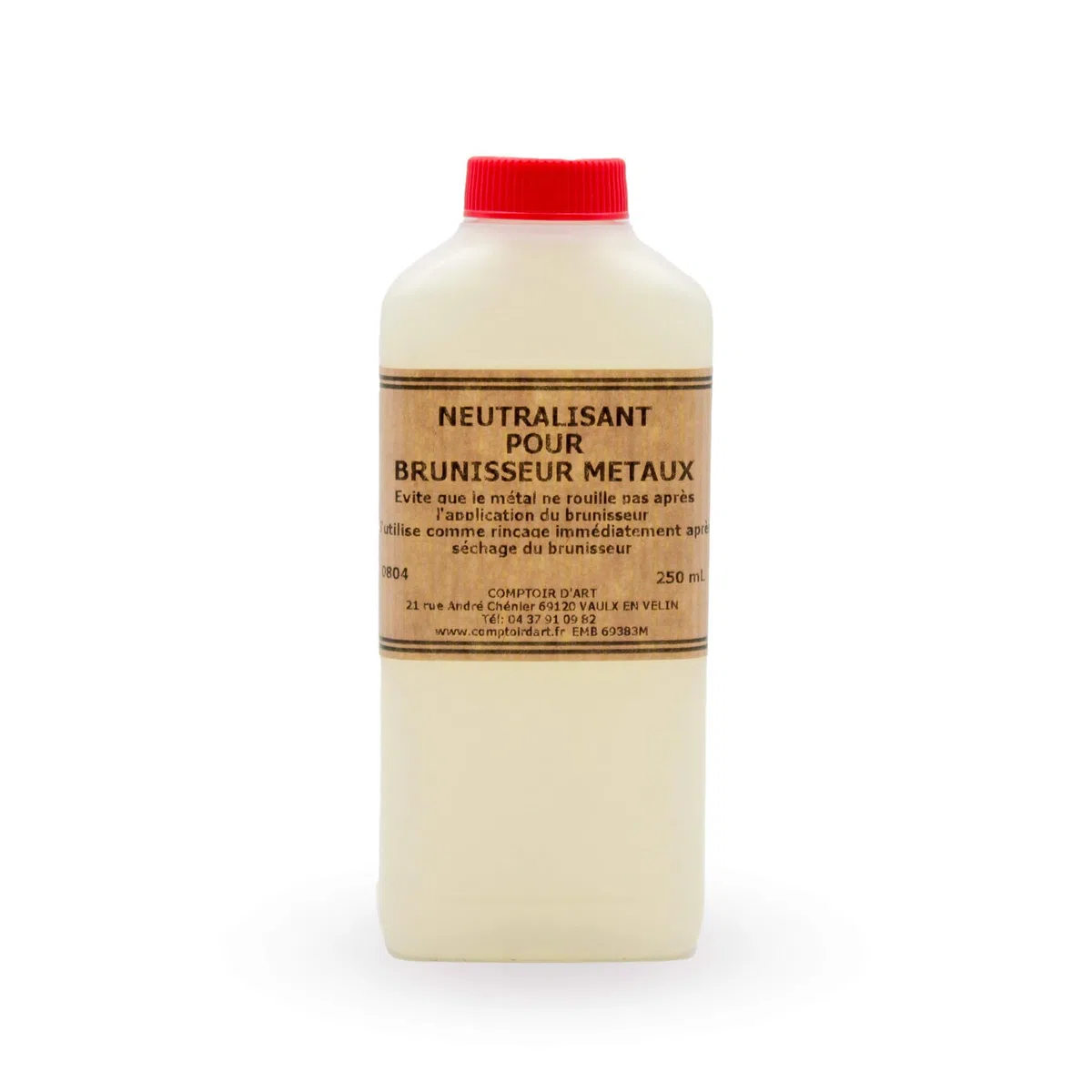 Comptoir d'Art - Neutralisant (0804) pour Brunisseur Métaux Ferreux (250mL)