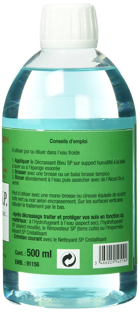 Les Frères Nordin 954519 Décrassant SP cire Bleu