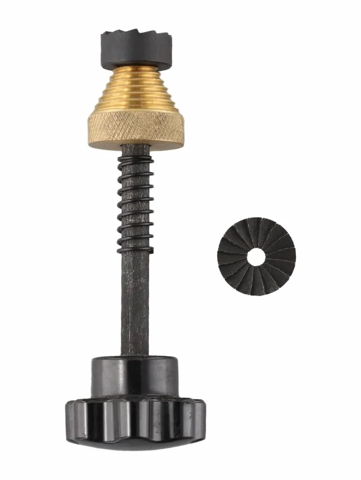 Outil de réinstallation de robinet avec 2 fraises en acier pour fuites de robinets, 1/2 et 3/4 pouce, kit de réparation de plomberie pour enlever le tartre et lisser les sièges de valve