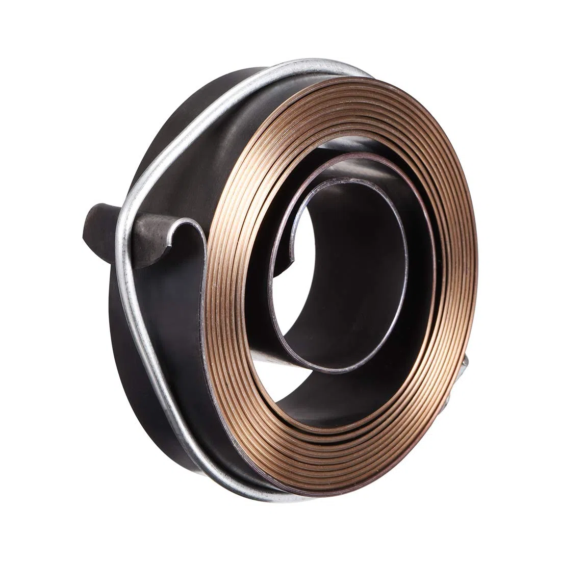 sourcing map perceuse colonne alimentation bobine Penne Ressort Assemblage 1800mm 65,5x19 x1mm