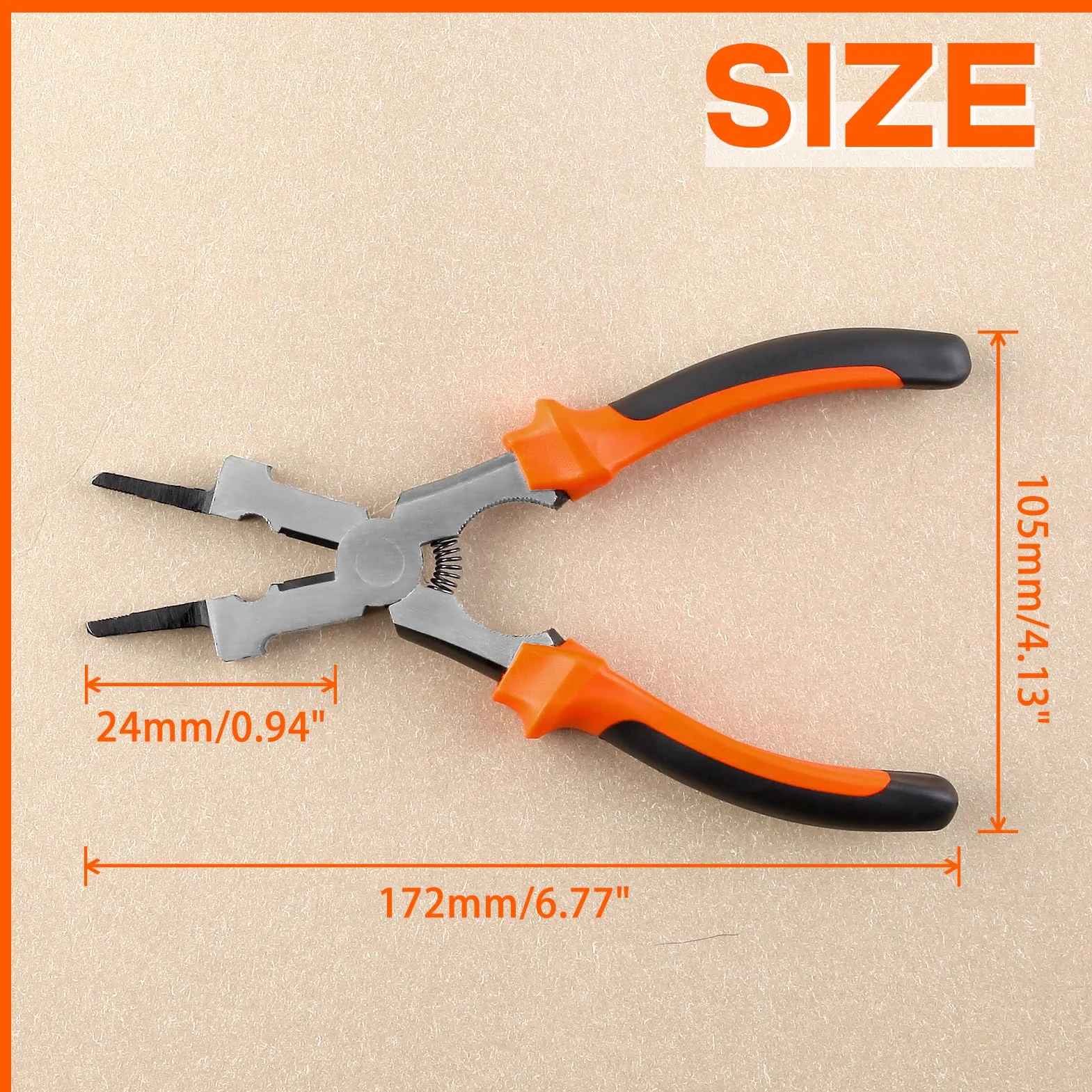 SPEEDWOX pinces à souder MIG multi-fonctions pinces à souder MIG nettoyeur de buse MIG marteau de laitier coupeur de fil limes à racler pour racler éclaboussure préhension fil d’étirage pour soudage