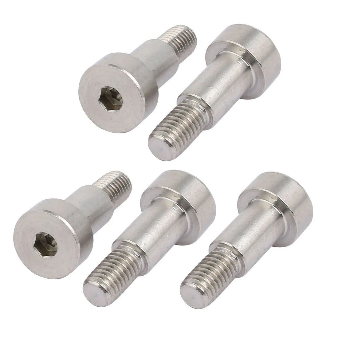 sourcing map Vis Épaule 10mm Ø 16mm long épaule M8 Filetée 5pcs