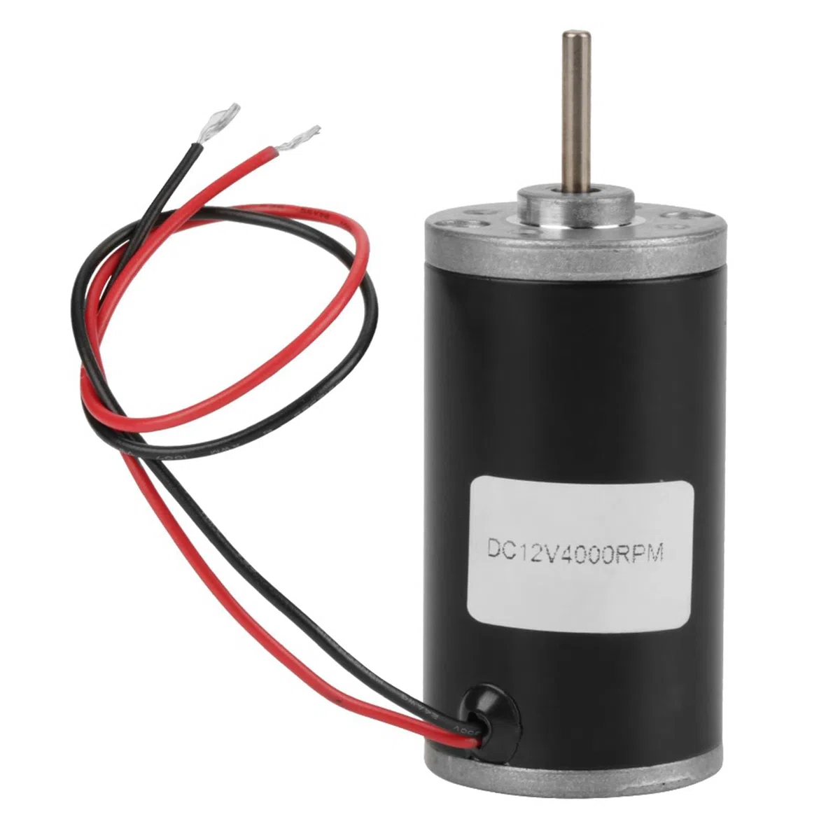 Moteurs à Aimant Permanent, Moteur électrique à Aimant Permanent Brossé, Petit Moteur électrique à Balais Pour Générateur De Bricolage(12v4000 RPM)
