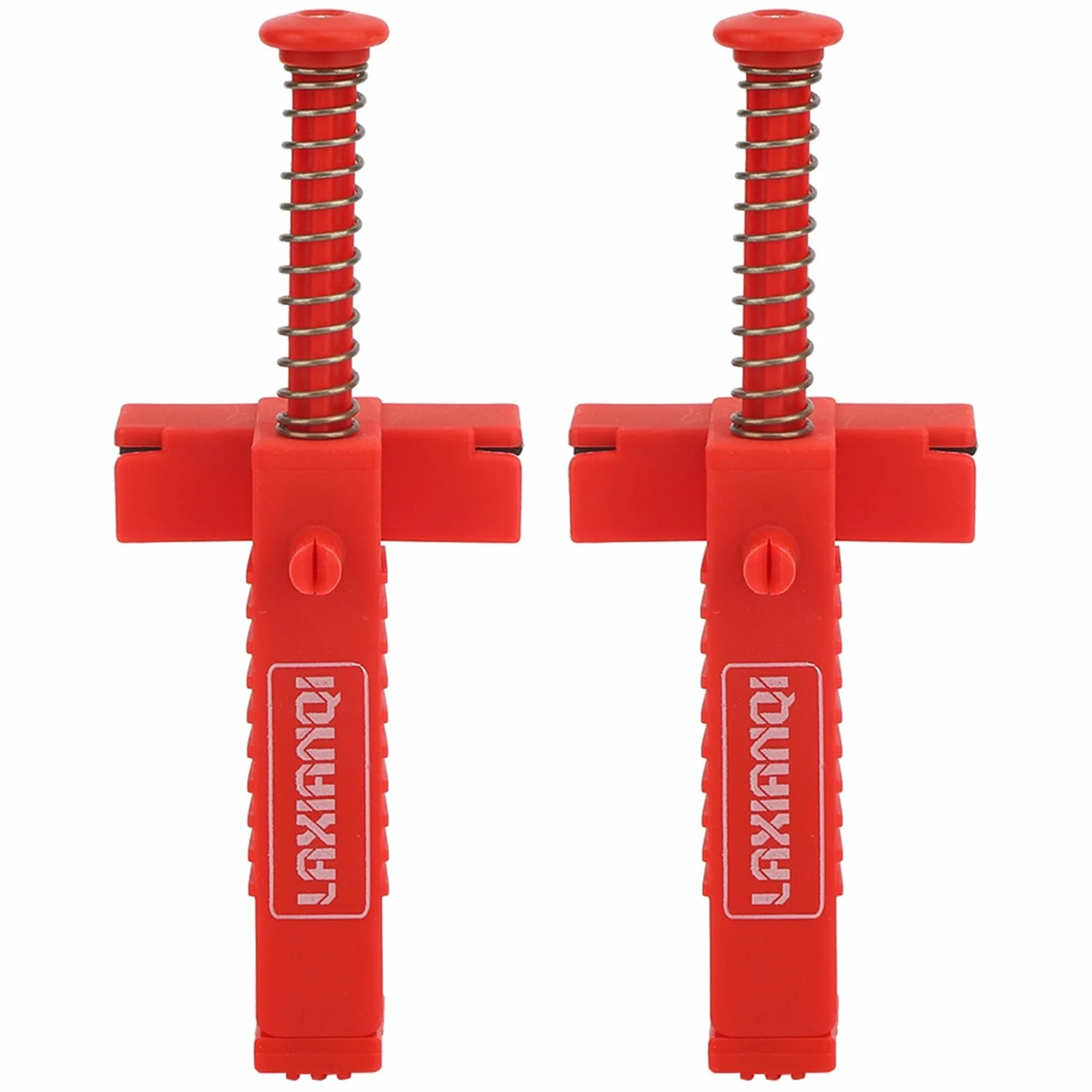 Ausla Clips de Revêtement de Brique 2 Pièces, Outil de Nivellement, Accessoire D'outils de Plombier avec Rainures de Fil Précises, Plastique Rouge, pour Le (Extracteur de câble de