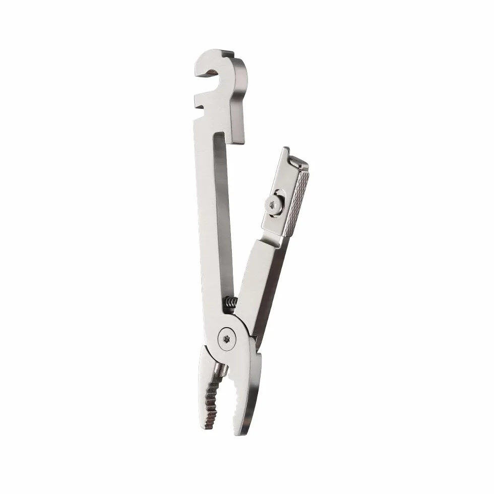 Roxon Mini pince FTL2-2 - Outil multifonction interchangeable uniquement pour Flex Companion (outil long, 2 emplacements)