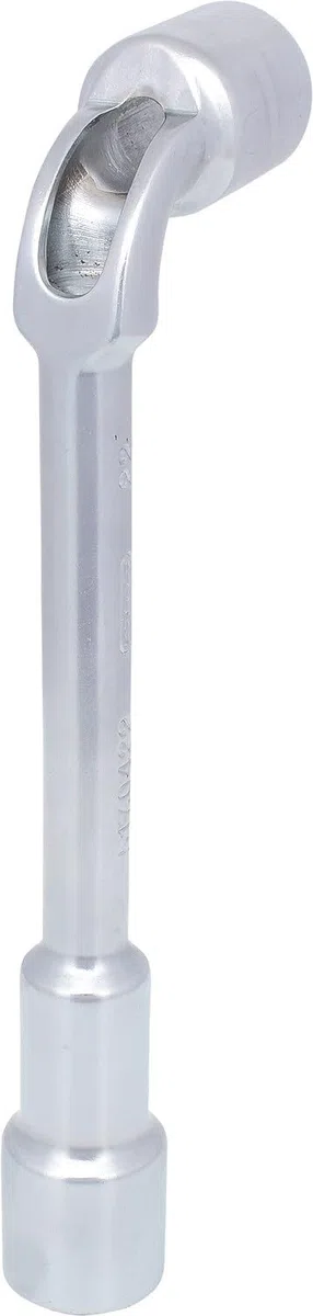 KS Tools - 517.0422 - Clé à pipe débouchée - 22 mm - 6 pans - Finition chromée - Chrome vanadium