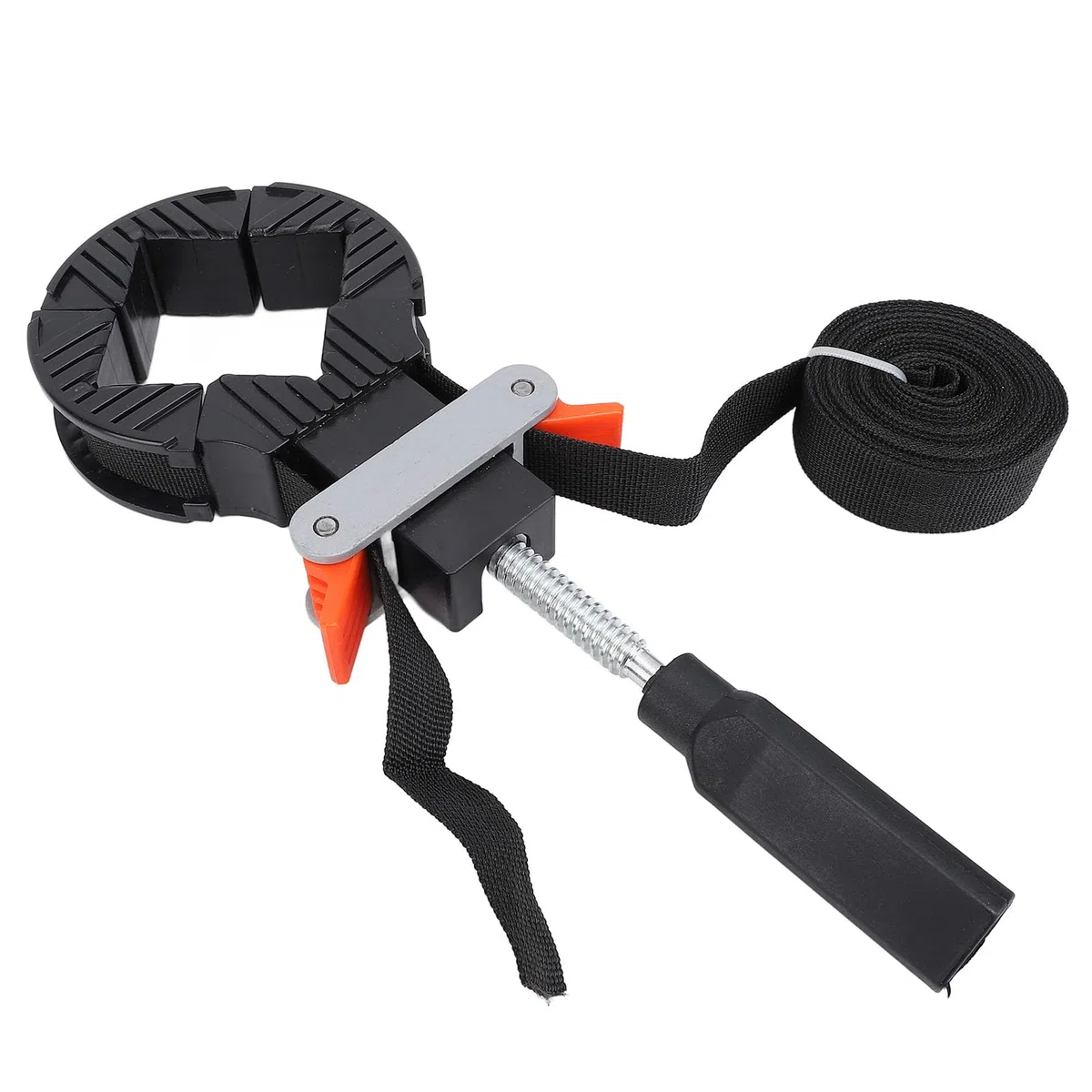 Pince de Sangle, Pince de Serrage de Cadre Photo à Tension Rapide Réglable pour le Travail du Bois, Cadres Sécurisés à Angle Droit avec 13 Pieds, Hardwareclampvise