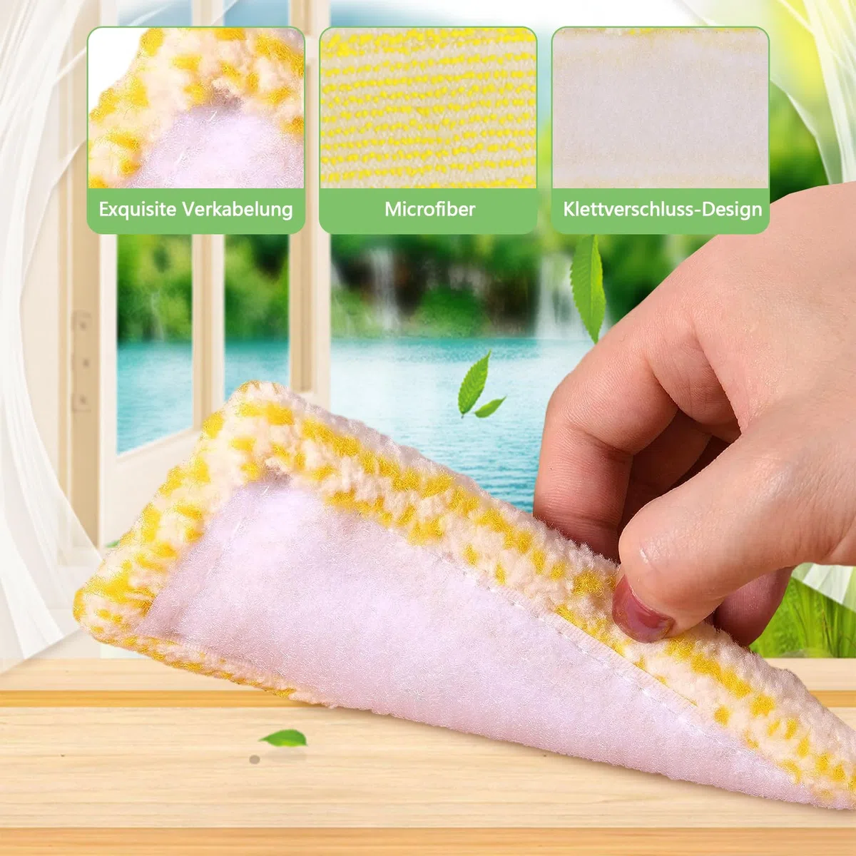Lot de 5 pour nettoyeur de vitres Karcher