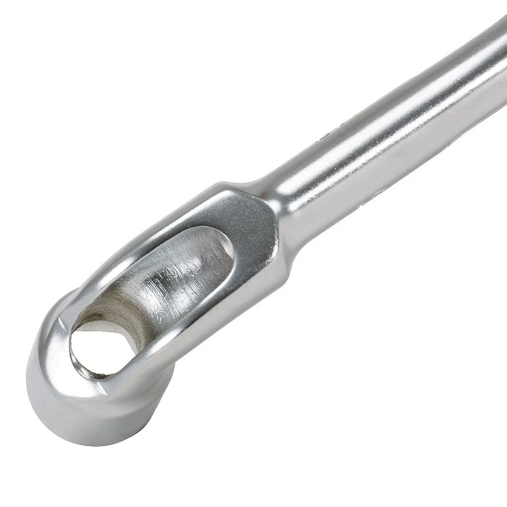 KS Tools - 517.0422 - Clé à pipe débouchée - 22 mm - 6 pans - Finition chromée - Chrome vanadium