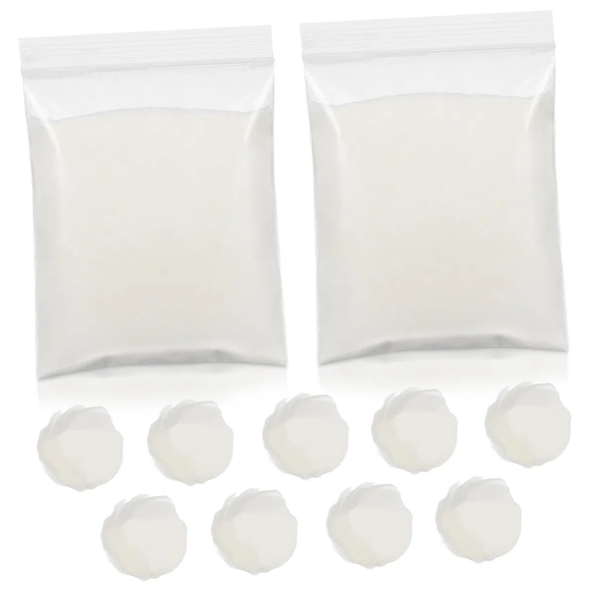 Mortier de Brique Miniature Blanc en Amidon de Maïs, 20 Sachets de Mini Ciment pour Construction de Maison de Poupée et Création de Chemins Miniatures