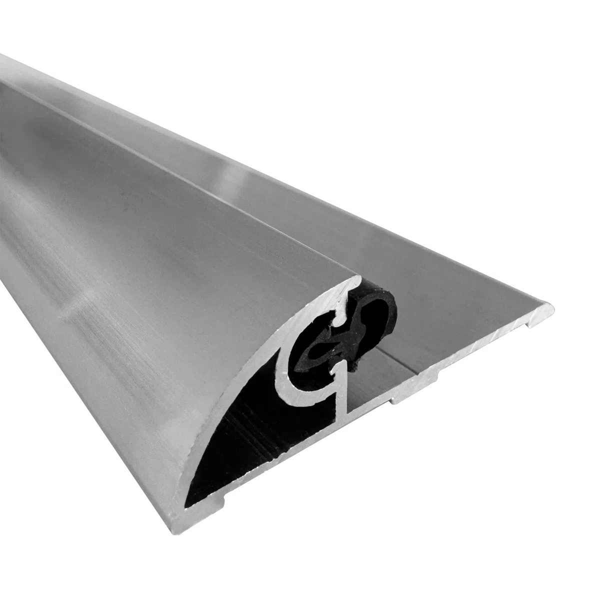 HOMEWELL - Seuil de porte PMR, Largeur 50mm Lg 1 m + joint d'étanchéité - Finition Brut