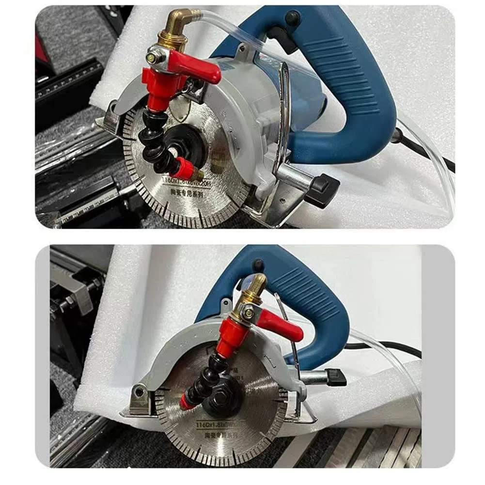 SystèMe de PulvéRisation D' Anti-PoussièRe Buse de Liquide de Refroidissement Brumisateur Anti-PoussièRe pour Machine de DéCoupe de Carreaux de Brique Meuleuse D'Angle 2 PièCes